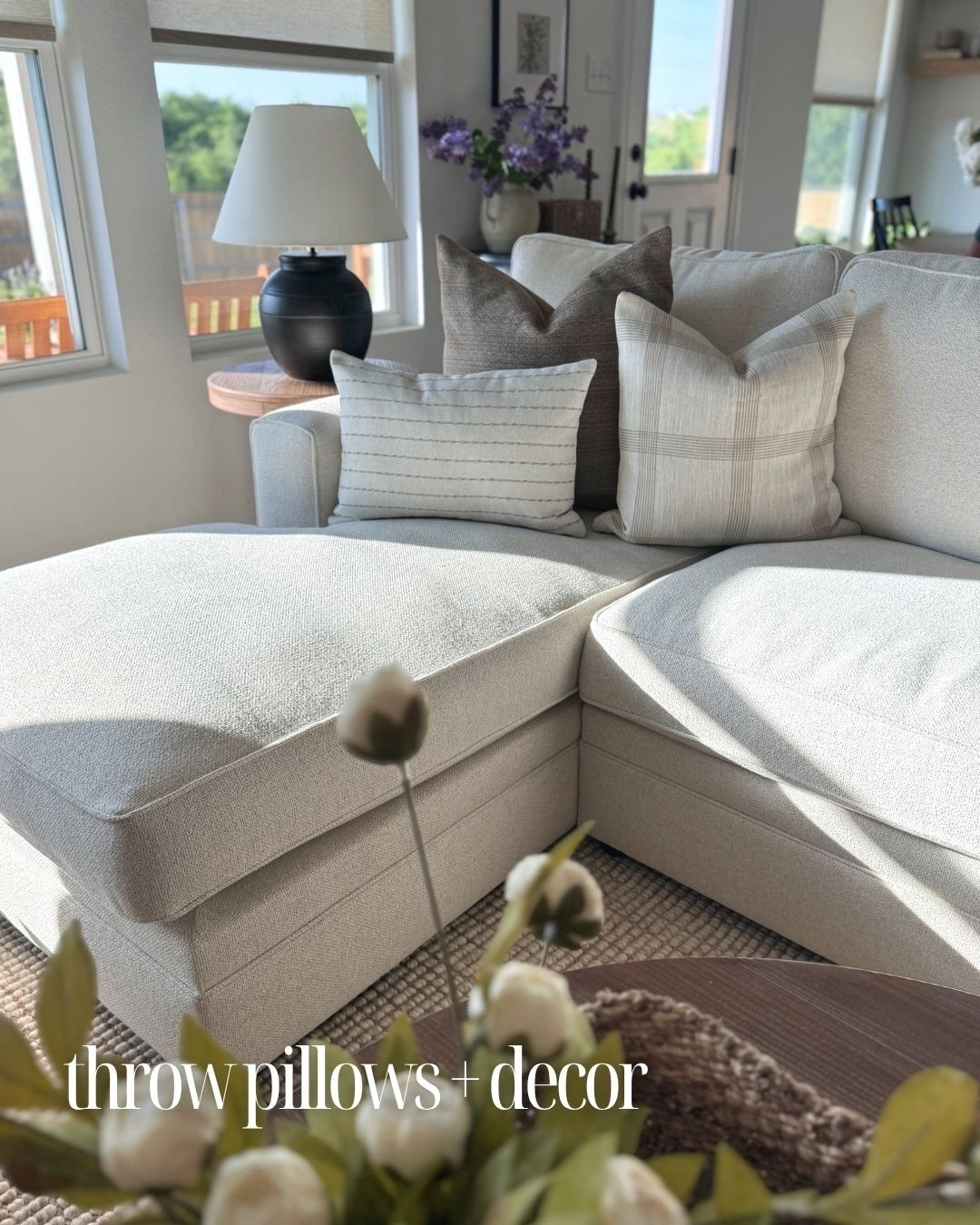 Hi! I’m Jen! Welcome to my Home! 💛

Are you looking to create a home that feels lived-in yet curated? Do you love designer looks for less? Do you want clean modern lines but also function and comfort?! Say less 🙌🏼 

Follow along and let me show you how! 🤎

Sectional is Oatmeal performance
Boucle!

Home Decor Inspo, Designer Looks for Less, Home Goals, Neutral Home Inspo, Modern Home, New Build Home Inspiration

#potterybarn #sectional #livingroom

#homeswithpurpose #neutralhomesofinsta #cozyhomedecor

#LTKFindsUnder100