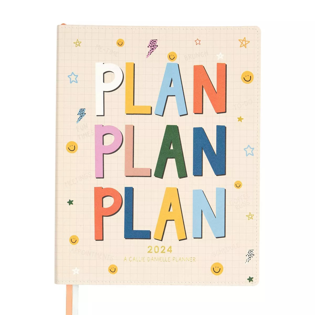 Callie Danielle 2024 Planner 8.5"x11" Weekly/Monthly Plan Plan Plan | Target