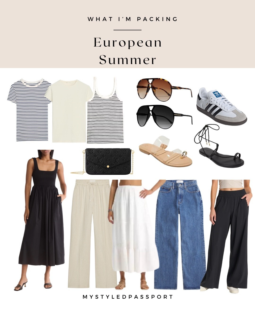 Steal my packing list ✈️

#summerineurope #summeroutfits #packwithme #basics #europeoutfits #targetstyle #abercrombie #whitemaxiskirt #stripes #sambas #summerstyle

#LTKFindsUnder100 #LTKTravel #LTKStyleTip