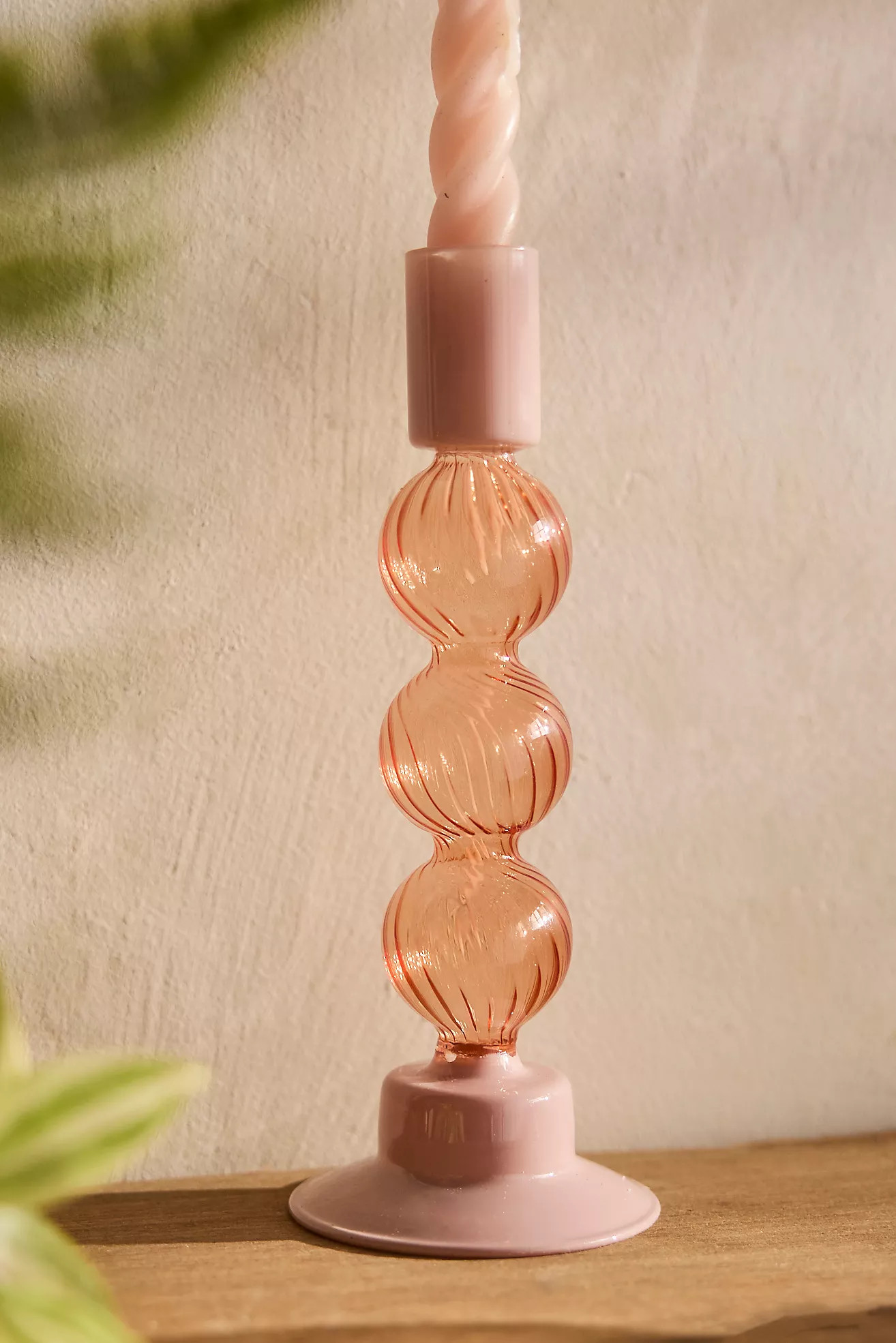 Bauble Glass Candlestick | Anthropologie (US)