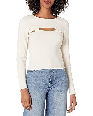 The Drop Women's Nomi Cropped Sweater Top | Amazon (US)