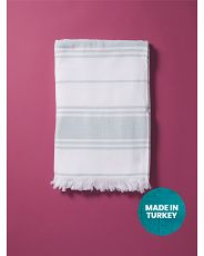 36x70 Turkish Cotton Striped Beach Towel | HomeGoods