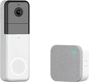 Wyze Wireless Video Doorbell Pro (Chime Included), 1440 HD Video, 1:1 Aspect Ratio: 1:1 Head-to-T... | Amazon (US)
