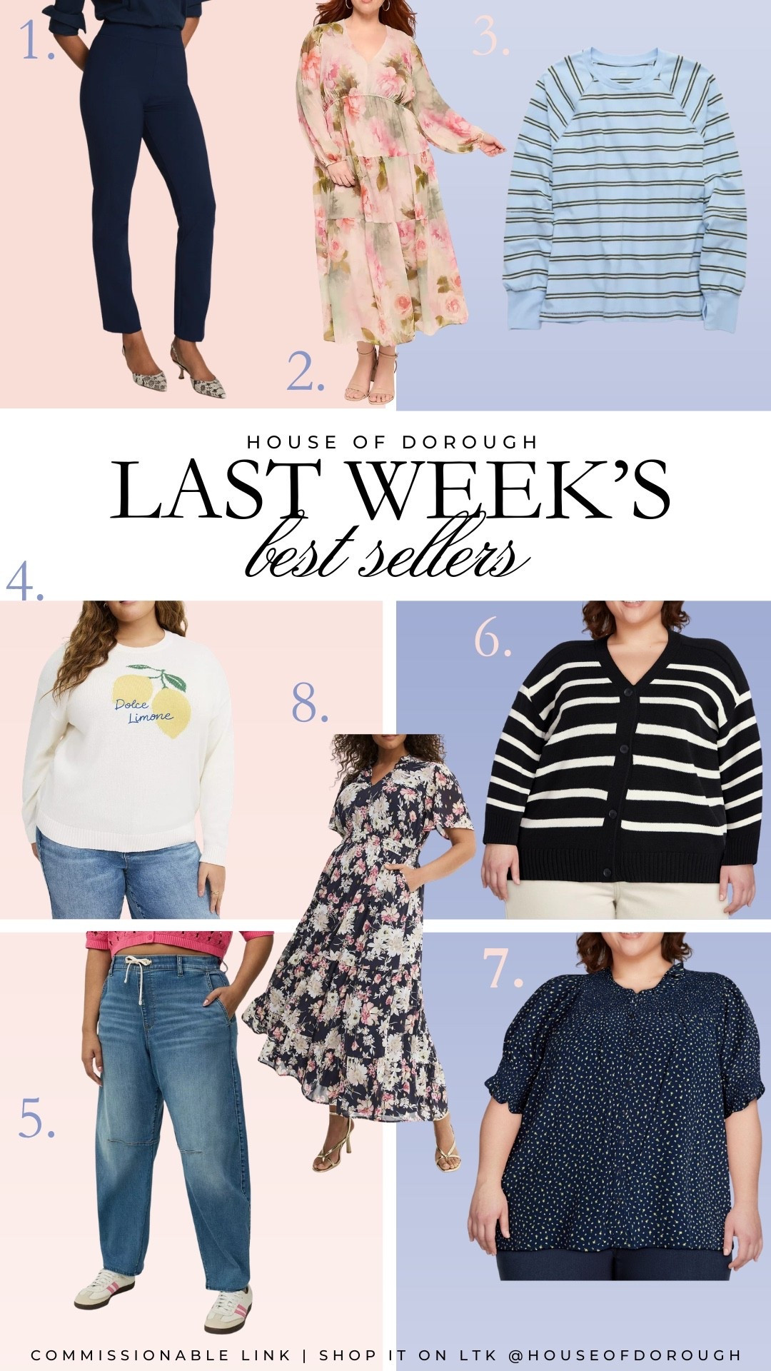 Last week’s best sellers! 1. Wearing a 2X in the pants! 2. The dress is a 18/20! 3. Wearing the XXL! 4. Wearing the 2 (2X) 5. Wearing the 2 (2X) 6. Wearing the 2X! 7. Wearing the 2X! 8. Wearing the 2 (2X)!

Plus size fashion, everyday outfit ideas, midsize fashion, ootd, comfy casual, mom style

#LTKOver40 #LTKMidsize #LTKPlusSize