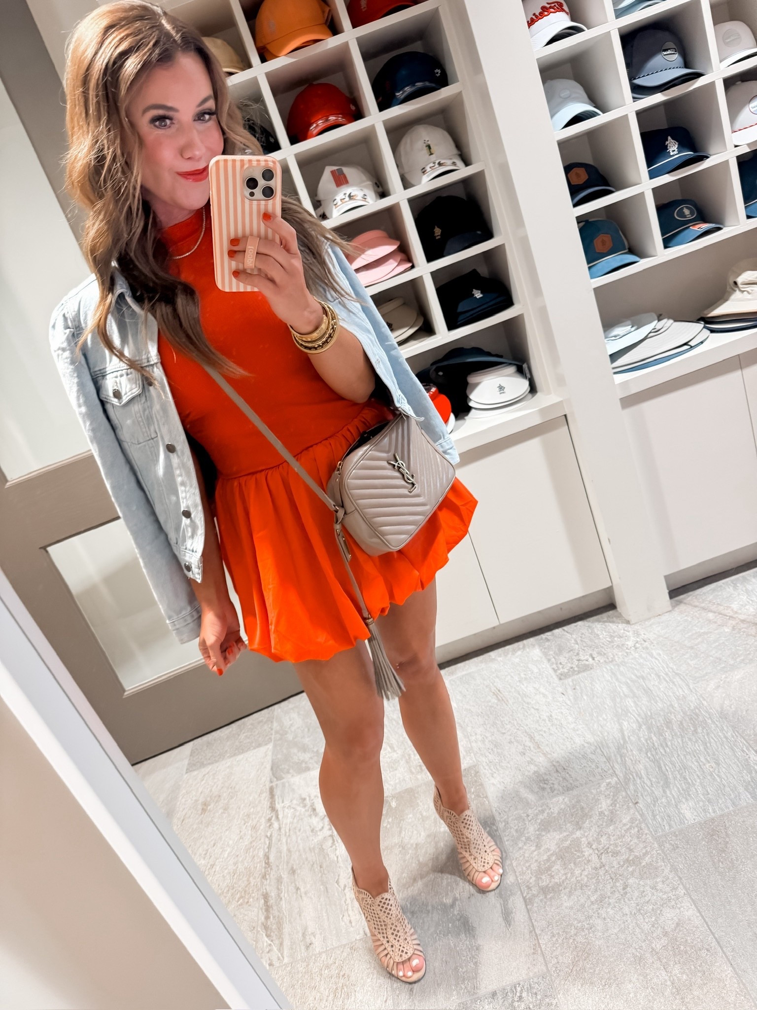 Amazon dress & new denim jacket! Wearing a size small in both.

#LTKStyleTip #LTKFindsUnder50 #LTKFindsUnder100