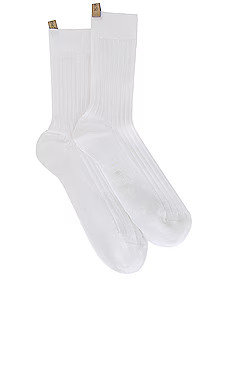 Comme Si the Yves Sock in White from Revolve.com | Revolve Clothing (Global)