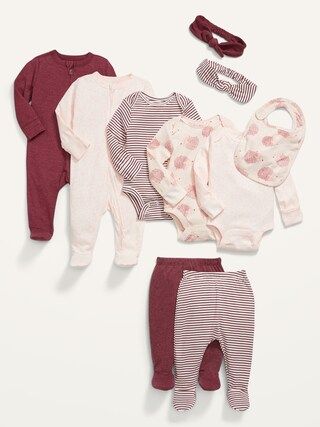 Soft-Knit 10-Piece Layette Set for Baby | Old Navy (US)