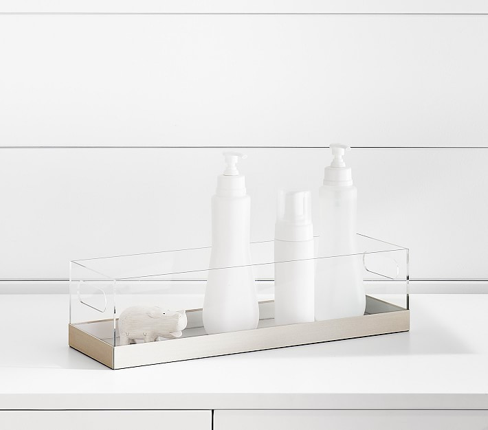 Acrylic and Metallic Nursery Storage | Pottery Barn Kids