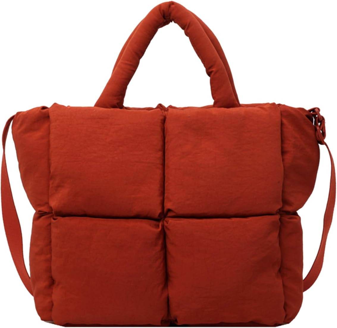 Puffer Tote Bag, Puffy Purse Crossbody Puffer Bags for Women Lightweight Down Cotton Padded Quilt... | Amazon (US)