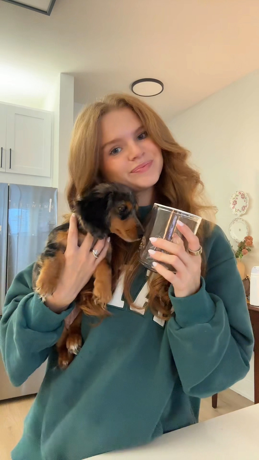 Dachshund juice glass!!!