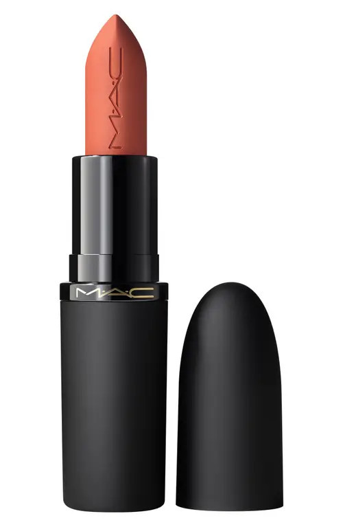 MAC Cosmetics Powder Kiss Hazy Matte Lipstick in Moving On Up at Nordstrom | Nordstrom