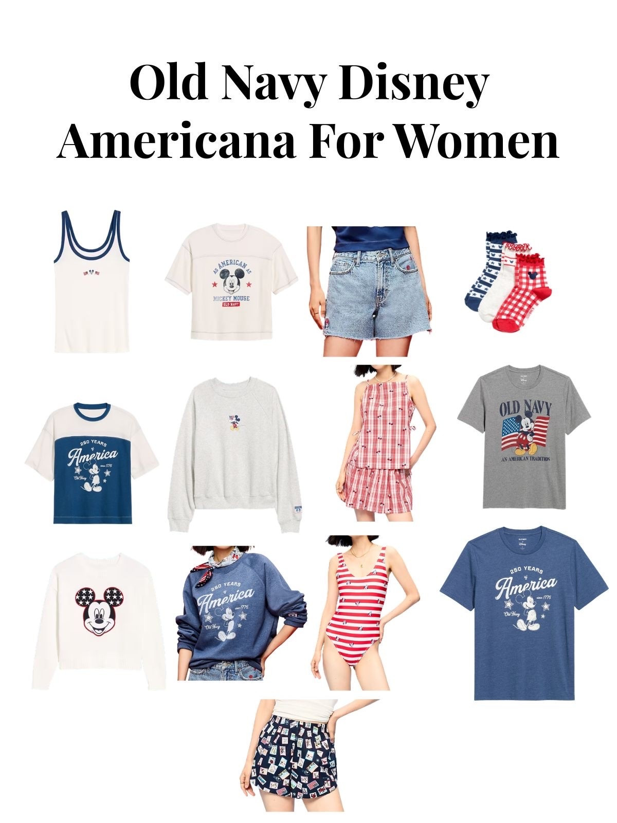New Old Navy Disney American collection for women

#LTKTravel #LTKSeasonal