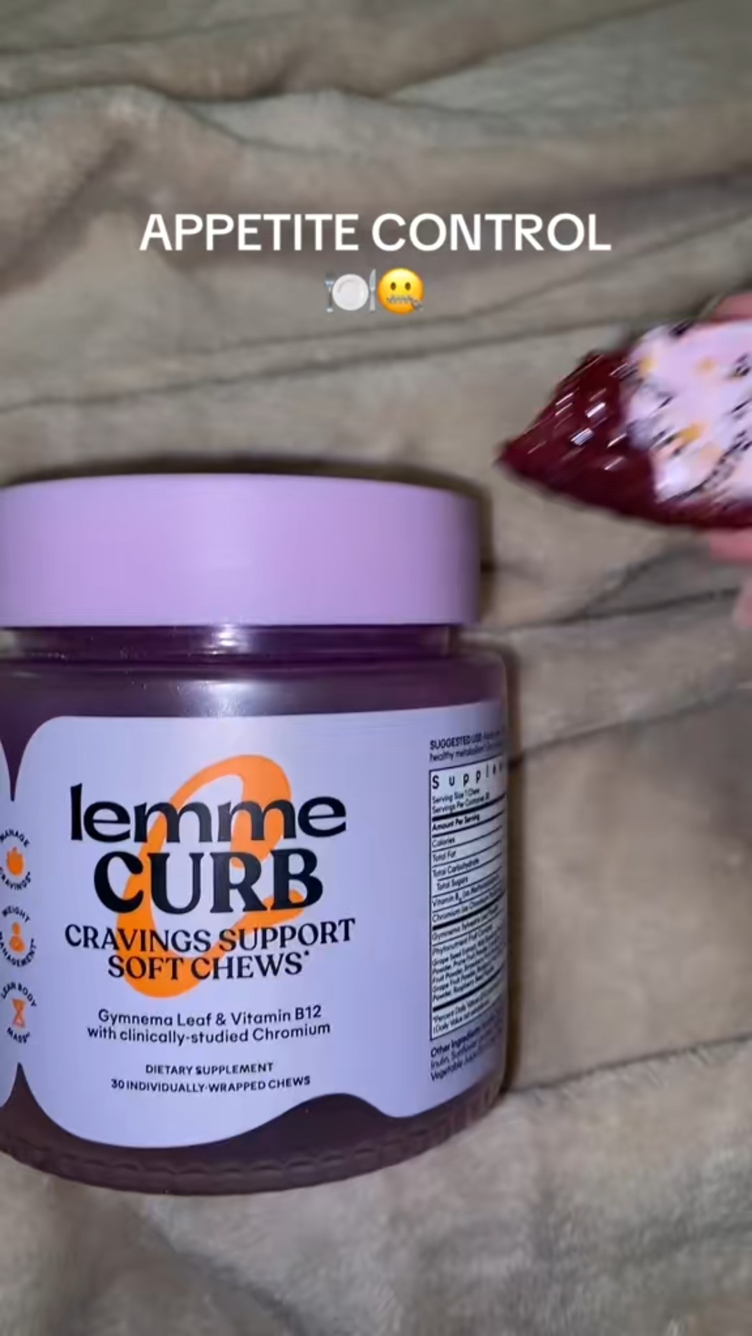 Lemme curb cravings supplements helps with my food noise and cravings so I can meet my fitness goals to lose weight 

#LTKMidsize #LTKfitnessgoals #LTKPlusSize