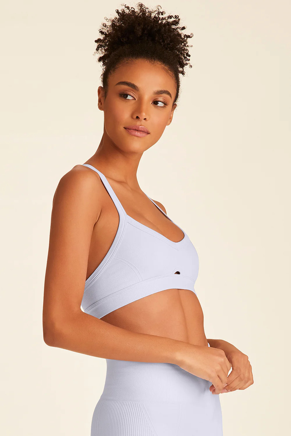 Barre Cami Bra - Light Blue Sports Bra | Lounge Sports Bra | Alala | Alala