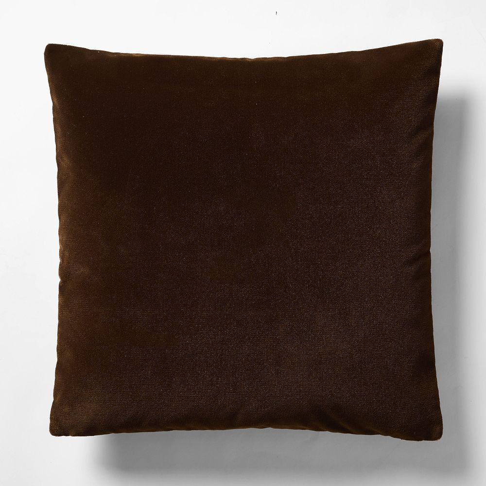 Solid Faux Mohair Pillow Cover | West Elm (US)