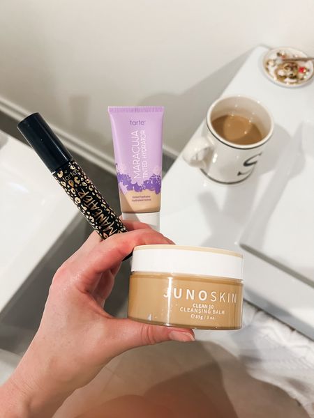 Beauty basics. I find myself grabbing this trio daily. Tinted moisturizer and mascara in the morning, cleanser in the evening. Great price point and products  

#LTKfindsunder50 #LTKbeauty