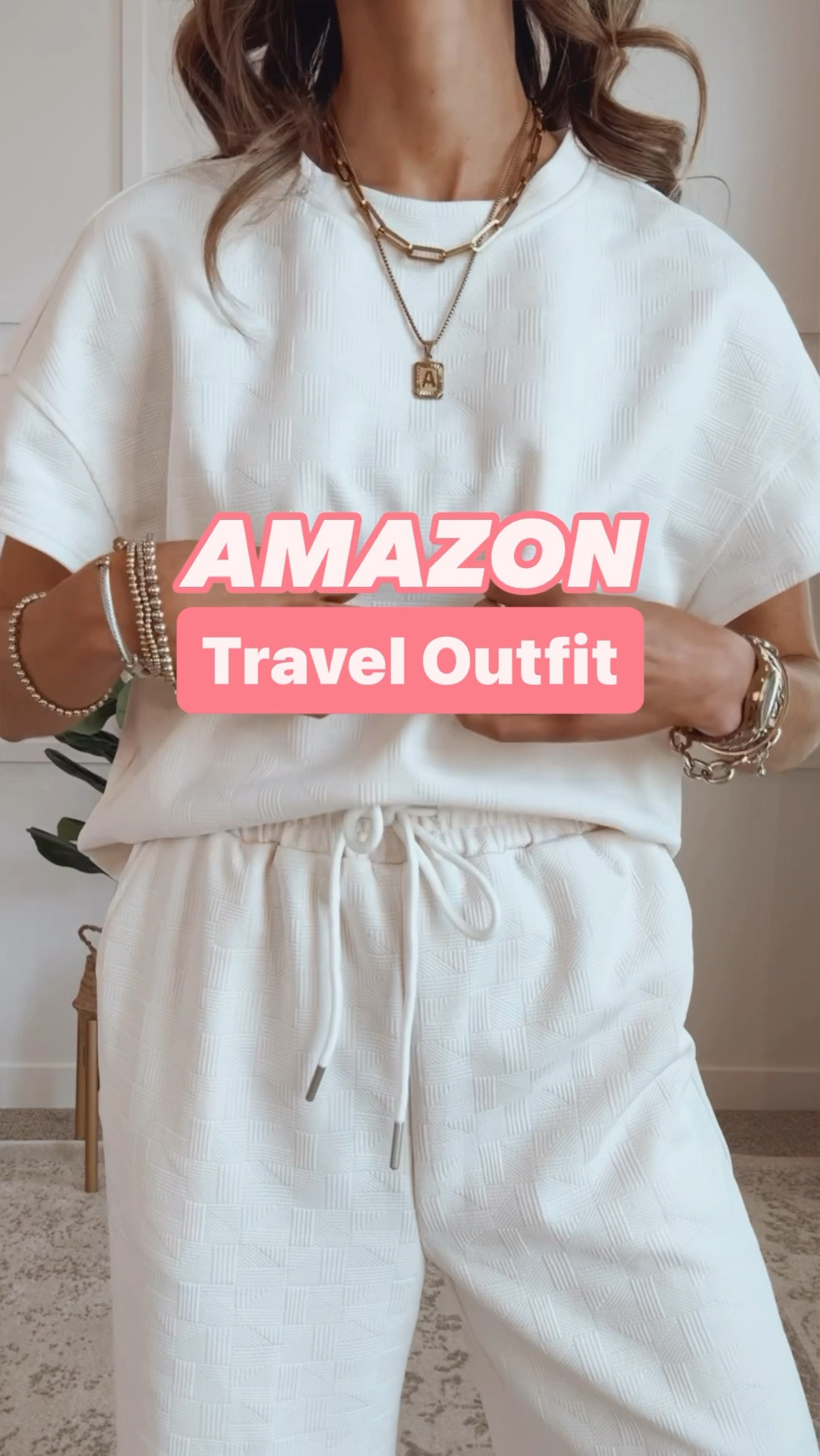 This two piece set is perfect for travel! Wear it with a third layering piece or mix and match it with joggers. 

Fits true to size, I’m wearing a small. 

Travel outfit | airport outfit

#LTKtravel #LTKVideo #LTKfindsunder50