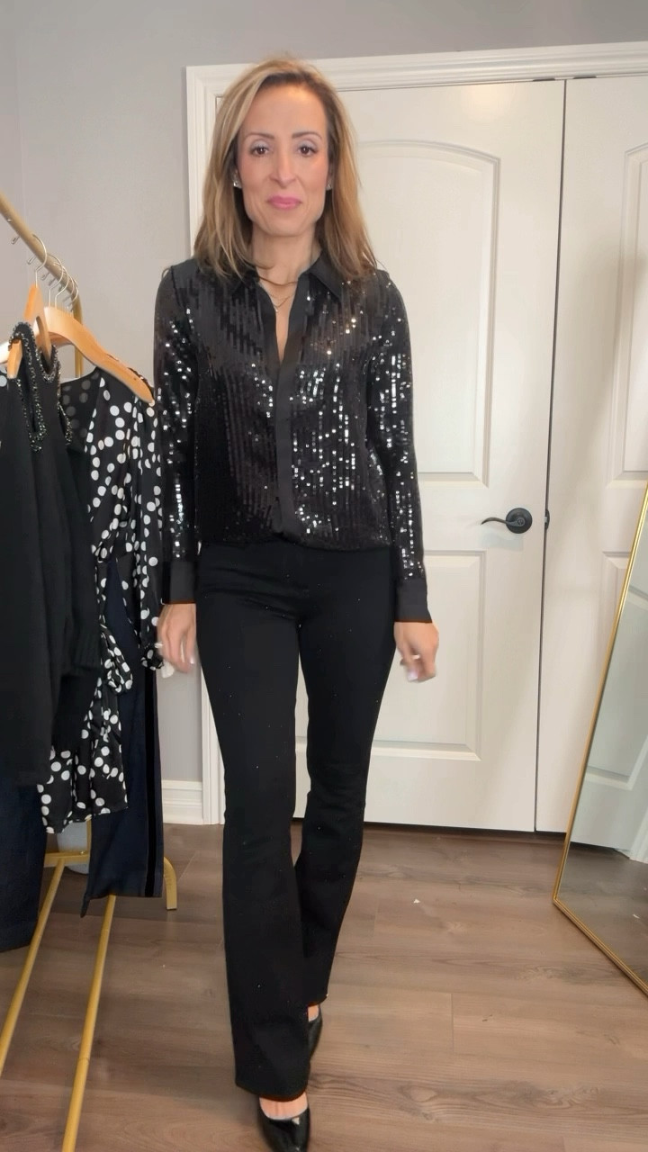 ✨ Why You CAN Sparkle This Holiday Season! ✨

Who says you can’t shine this holiday season? Whether it’s a black sequin top or flare-leg jeans, adding a little sparkle to your look is a reminder that YOU deserve to feel fabulous—no matter the chaos of the season.

🌟 Why I’m Loving This Look:
	•	Sequins = instant glam without overthinking.
	•	Flare jeans add the perfect retro twist and keep it comfy.
	•	It’s versatile: dress it up with heels or keep it chill with sneakers!

Pro Tip: Pair with bold earrings or a red lip to turn heads at every holiday gathering.


#LTKHoliday #LTKStyleTip #LTKParties