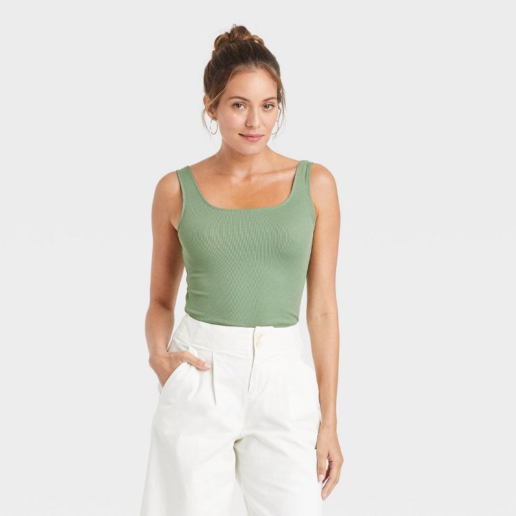 Women's Square Neck Tank Top - A New Day™ | Target