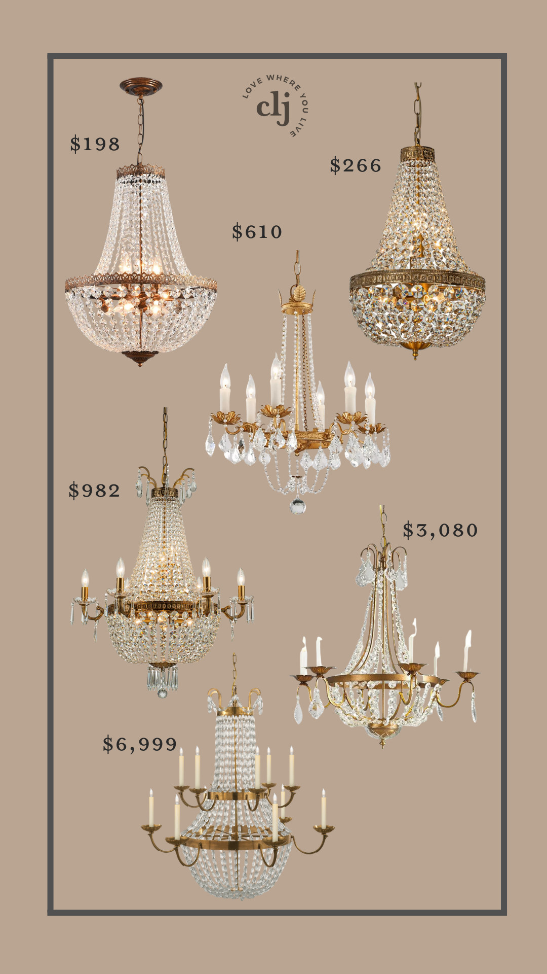 Crystal chandeliers for every budget ✨ 
When we were in Italy we saw crystal chandeliers *everywhere*. They really elevate a space and you can find them at all price points! 

 

#LTKHome #LTKStyleTip #LTKSaleAlert