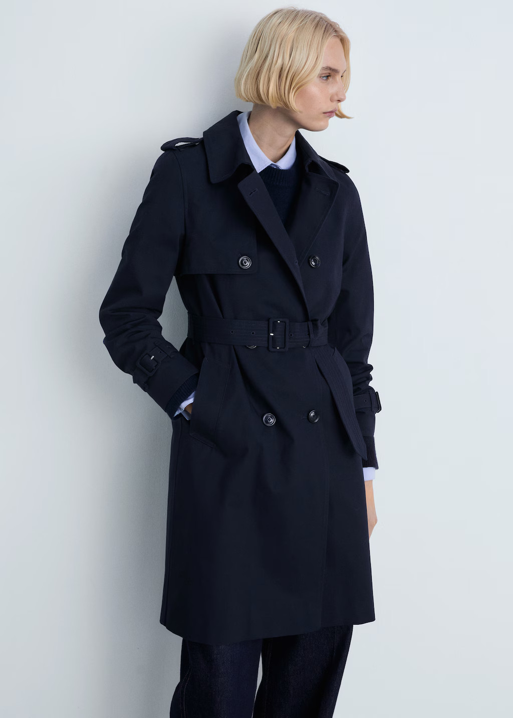 Classic trench coat with belt - Women | MANGO USA | Mango (US/MX/AU)