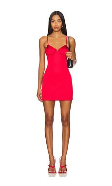 Aniye By Vera Corset Dress in Red Hot from Revolve.com | Revolve Clothing (Global)