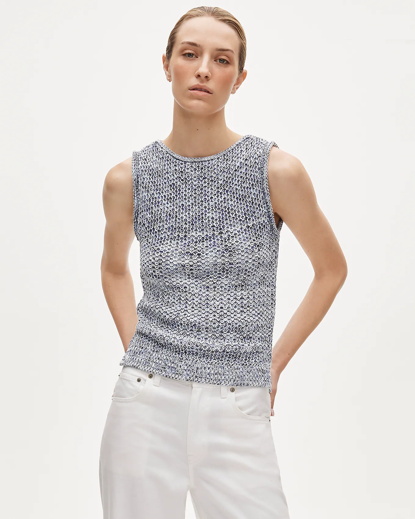 Space-dyed sweater-tank | J. Crew US