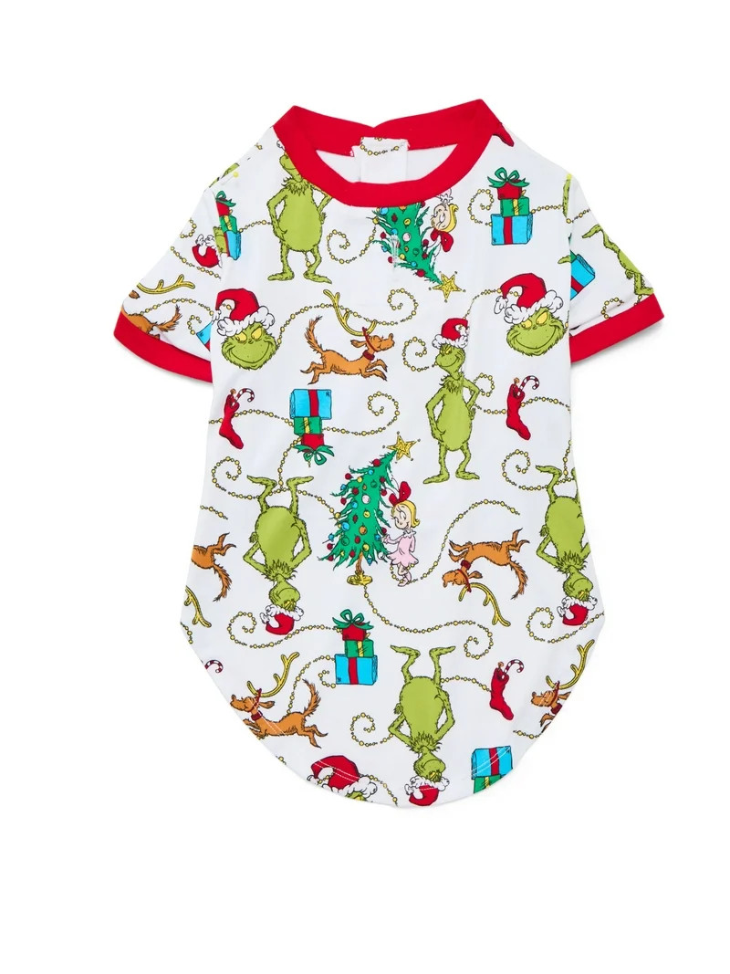 Dr. Seuss Grinch Pets Matching Family Pajamas, 1-Piece, Sizes XS-2XL | Walmart (US)