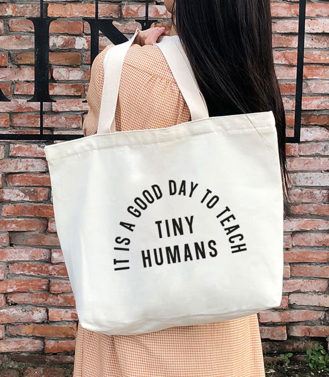 IT is Good Time to Teach Tiny Humans Tote Bag Teacher - Etsy | Etsy (US)