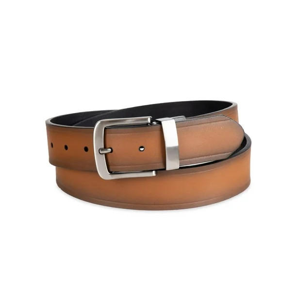 Genuine Dickies Men's Two-In-One Reversible Tan to Black Belt With Big & Tall Sizes - Walmart.com | Walmart (US)