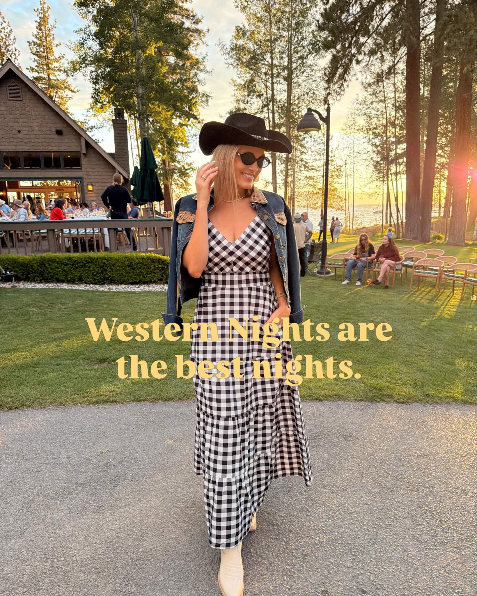 Western nights are the best nights. 🤠
