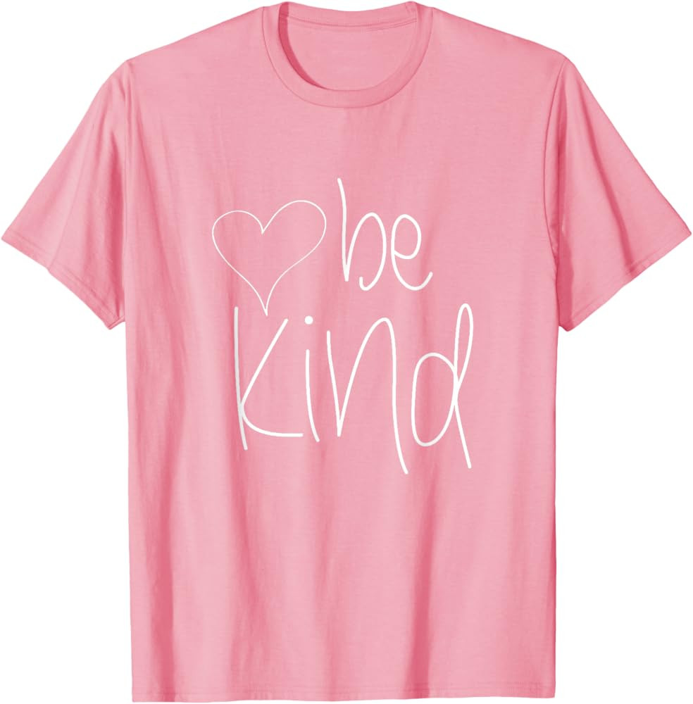 Be Kind Heart Love Blessed Grateful T-Shirt | Amazon (US)