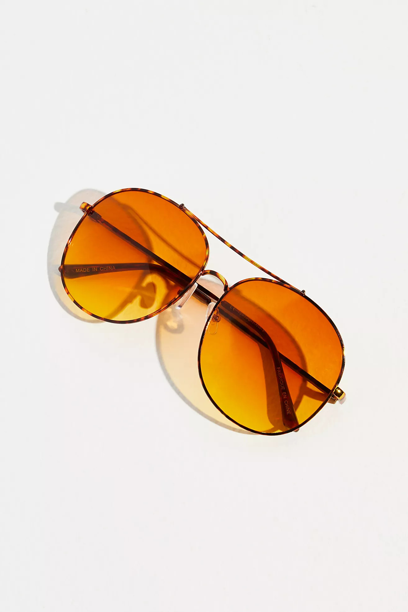 Sundown Oversized Aviator Sunglasses | Free People (Global - UK&FR Excluded)