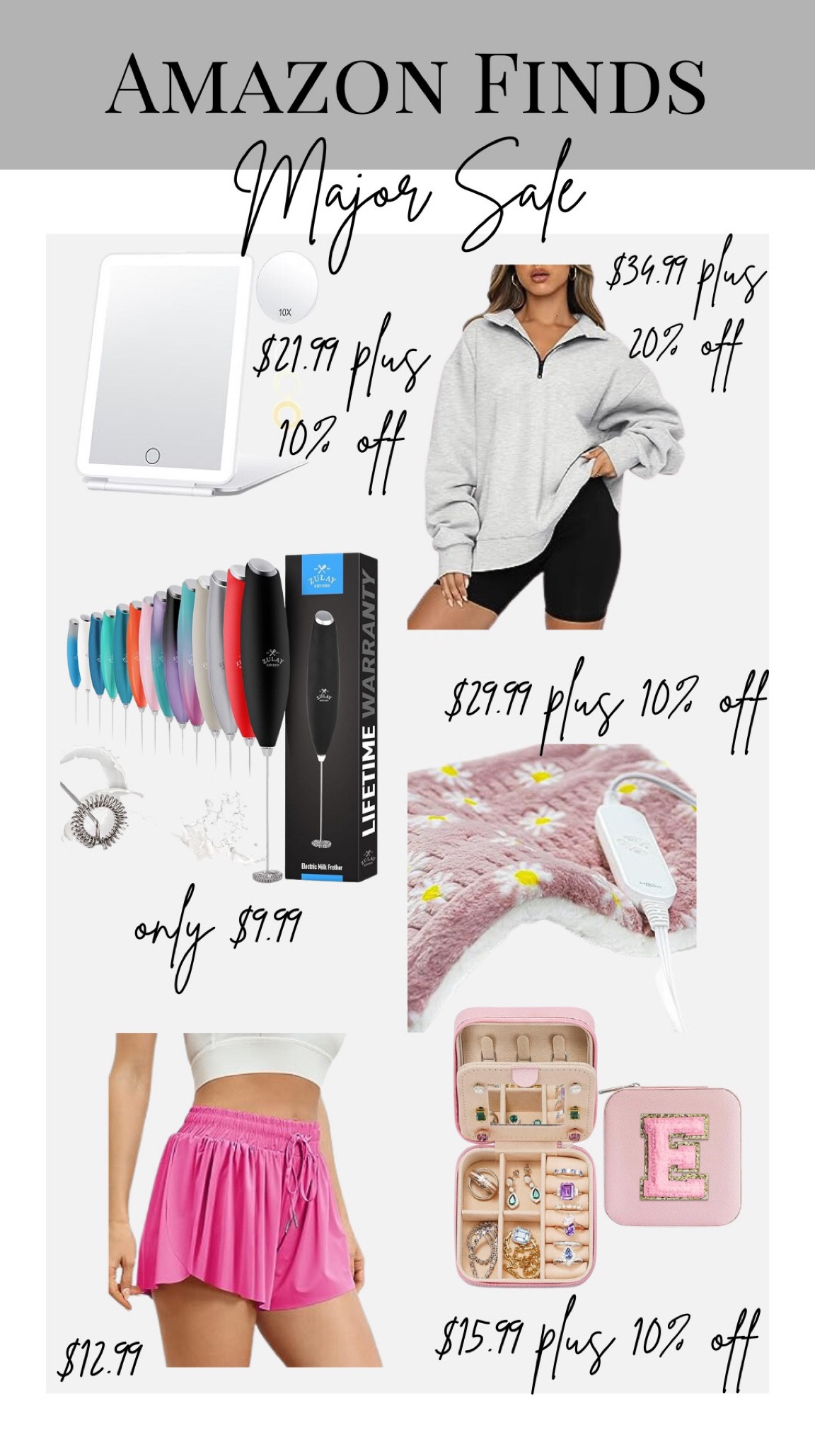 Score big on style without breaking the bank! 💃✨ Discover these trendy Amazon finds that are currently on sale. From fashion to tech, there's something for everyone. Shop smart and stay fabulous! 🛍️💄📱 #AmazonFinds #TrendySteals #SaleHau

#LTKsalealert #LTKGiftGuide