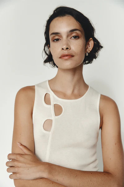 RENZO SINGLET - IVORY | Marle 