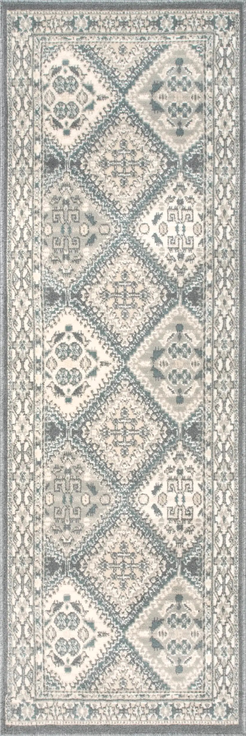 Melange Tiles Rug | Charcoal | Rugs USA