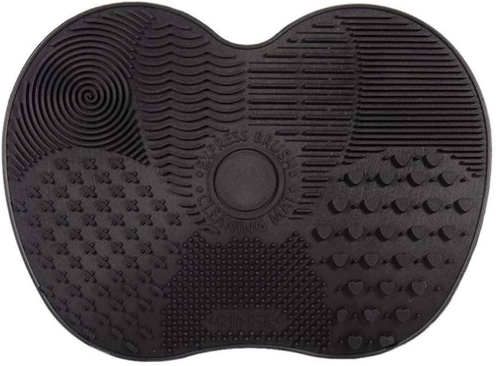 Brilaris Makeup Brush Cleaner Mat,Make Up Cleaning Mat Silicone Brush Cleaner Pad Portable Drying... | Amazon (US)