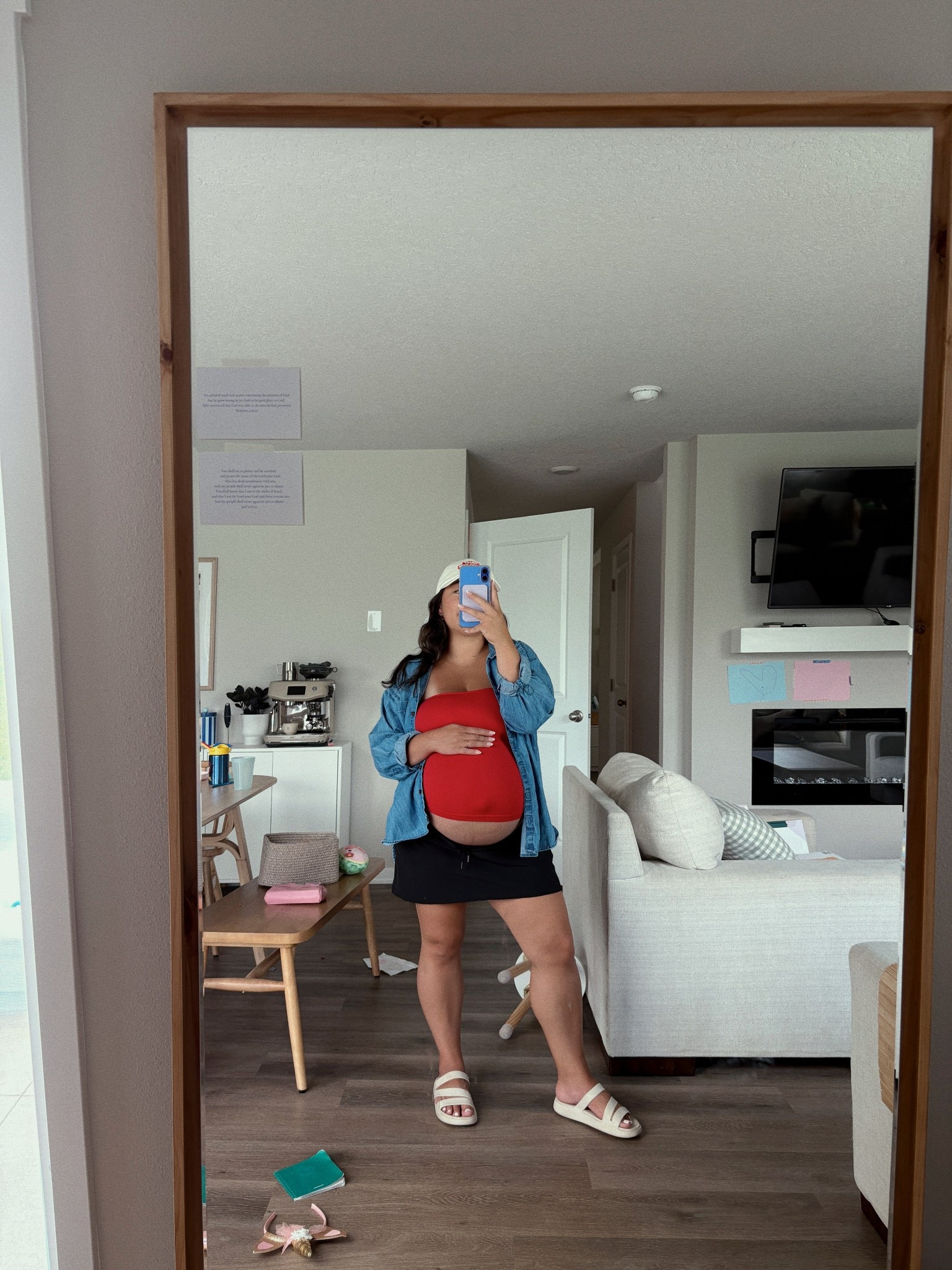 need this skirt in every color once i’m postpartum 🫶🏼

#LTKActive #LTKFindsUnder50 #LTKBump