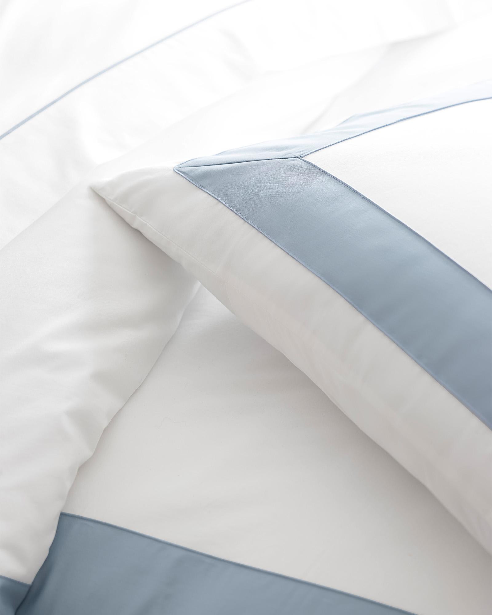Beach Club Border Percale Bedding Set | Serena and Lily