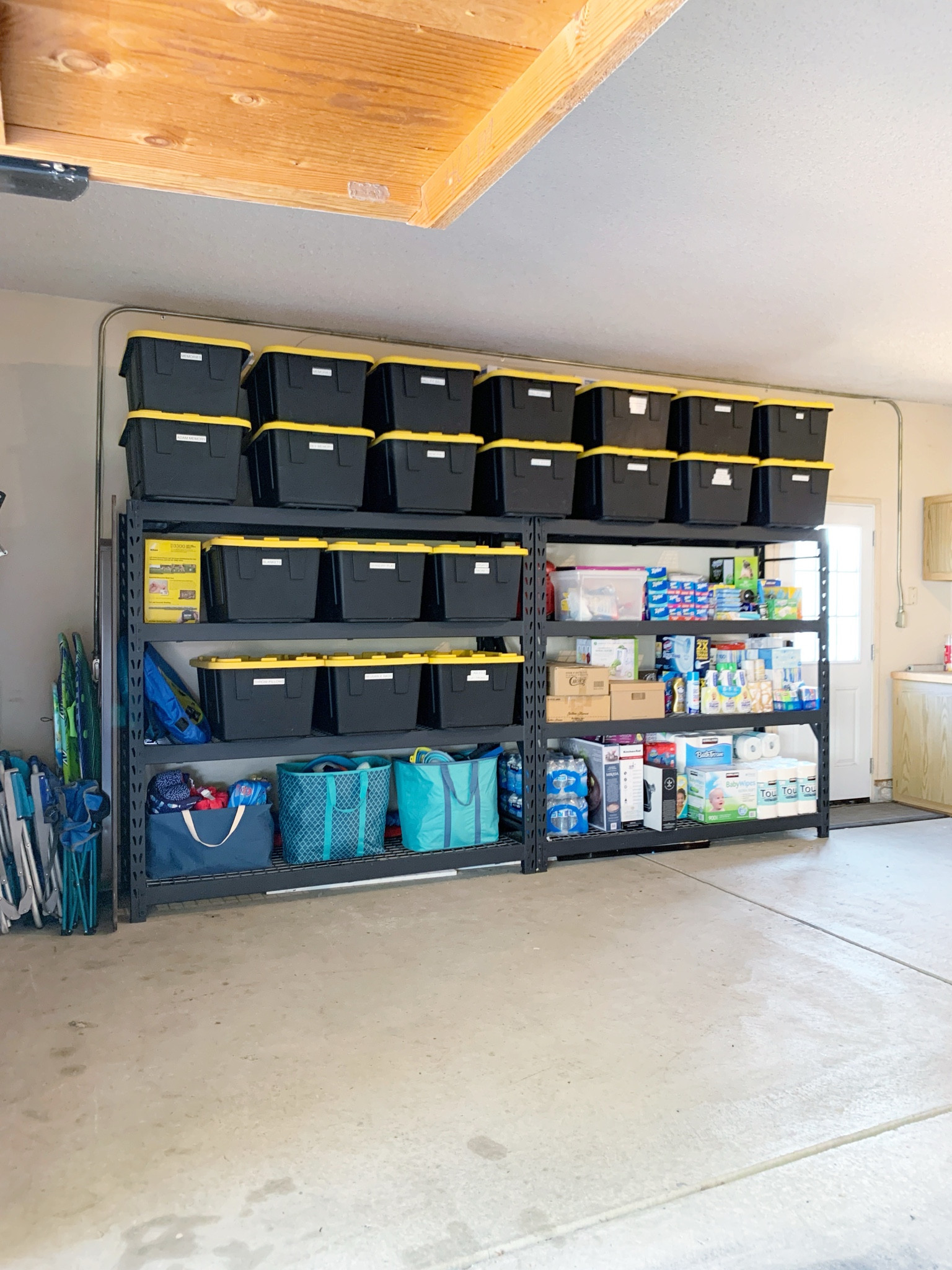 If you aren’t ready to invest in a wall-mounted or custom garage storage system, this free-standing set up is a great choice! We helped this family organize and label it all … and the products shown here are fairly inexpensive and easy to find at your local Home Depot! 

#LTKfamily #LTKhome