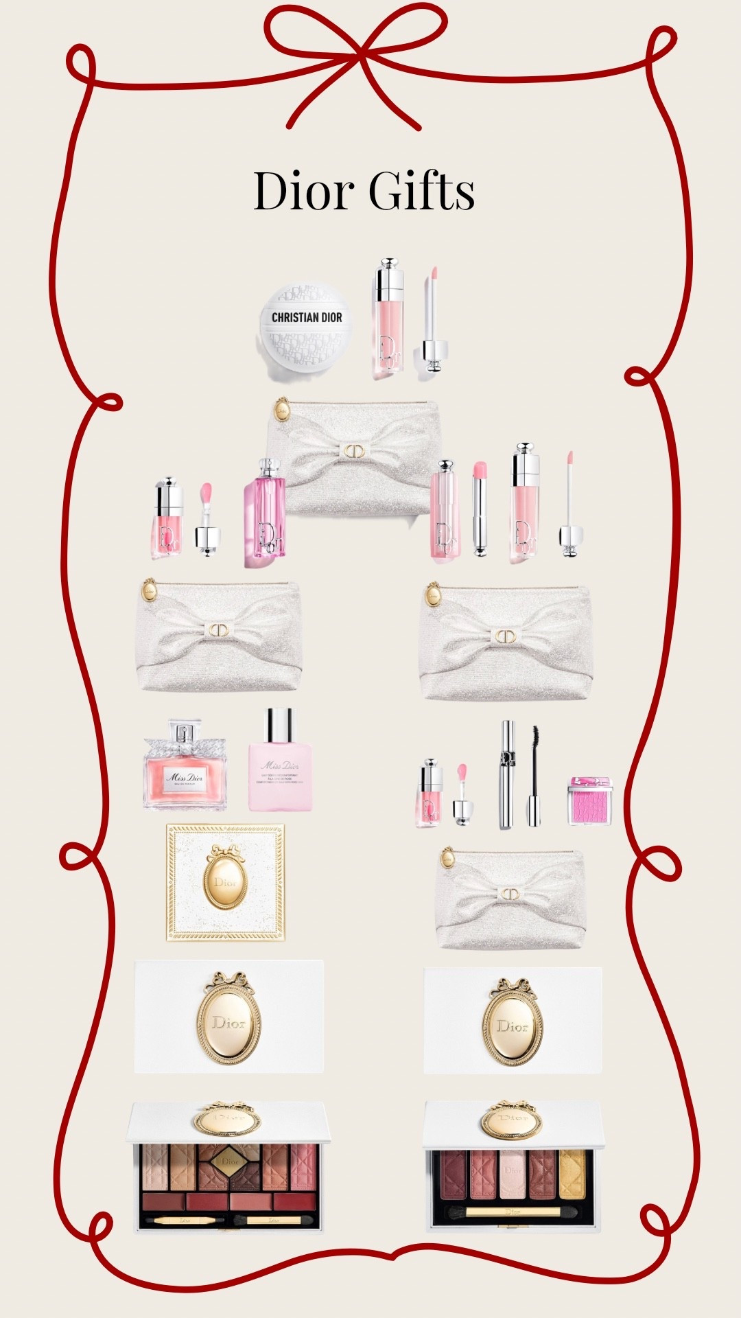 dior gift sets