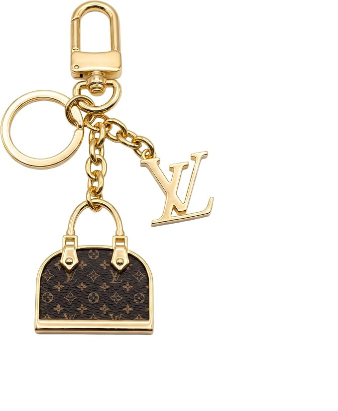 Mini Handbag Charm Keychain Gold-Tone Hardware, Bag Car Key Accessory | Lightweight compact size,... | Amazon (US)