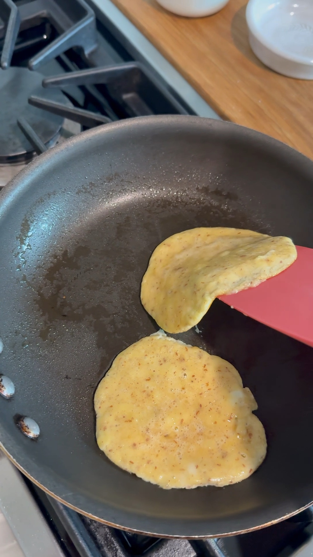 The absolute best nonstick pan for cooking eggs and other foods that notoriously stick to everything! It’s the only pan I’ll use to make my banana egg waffles, which are flimsy and hard to flip but oh so delicious! 

#LTKFamily #LTKFindsUnder50 #LTKHome