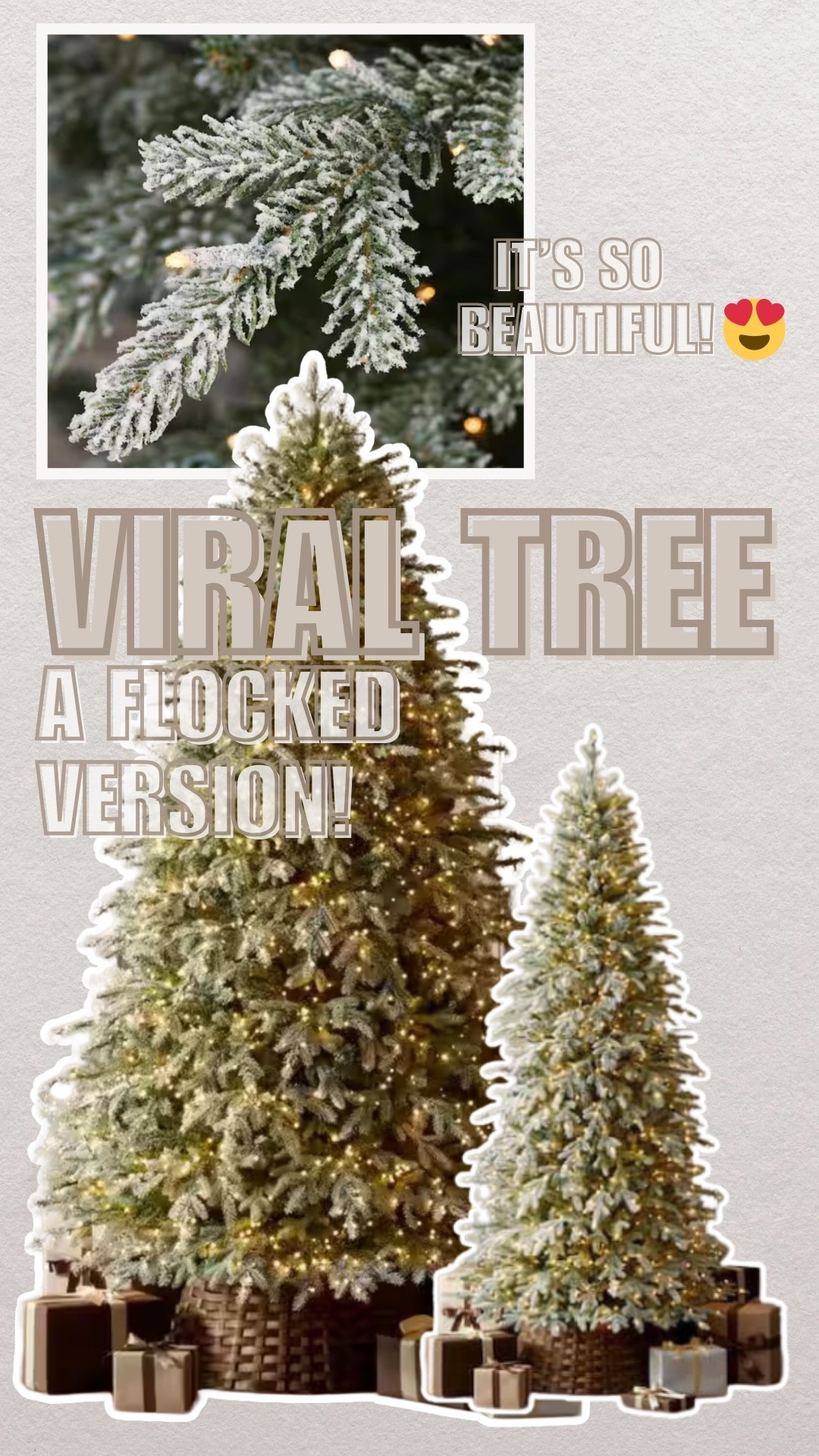 NEW!!! The viral Home Depot Christmas tree is back in stock and now available in a flocked version!!! 😍😍😍

#LTKHome #LTKSeasonal
