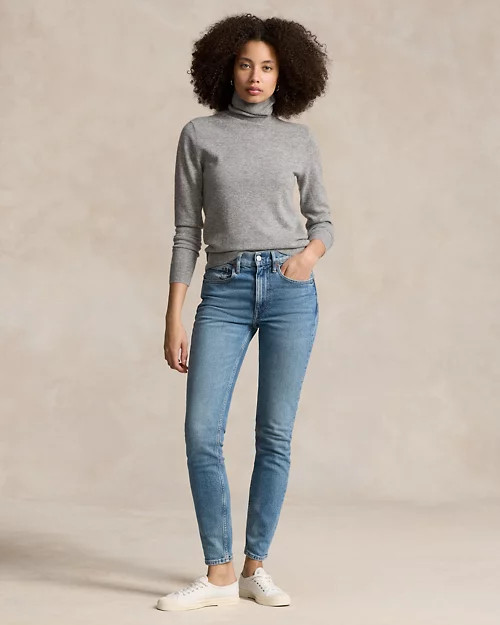 Mid-Rise Skinny Jeans | Ralph Lauren (UK)
