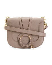 Leather Motty Hana Flap Over And Hardware Crossbody | Marshalls