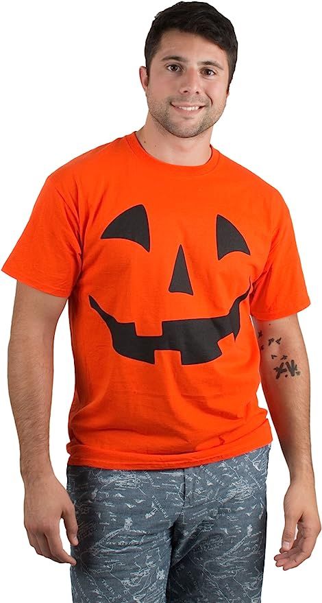 Giant Jack O' Lantern Face | Halloween Pumpkin Fun Unisex T-Shirt for Men Women | Amazon (US)