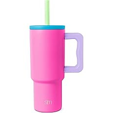 Simple Modern Kids 24 oz Tumbler with Handle and Silicone Straw Lid | Spill Proof and Leak Resist... | Amazon (US)