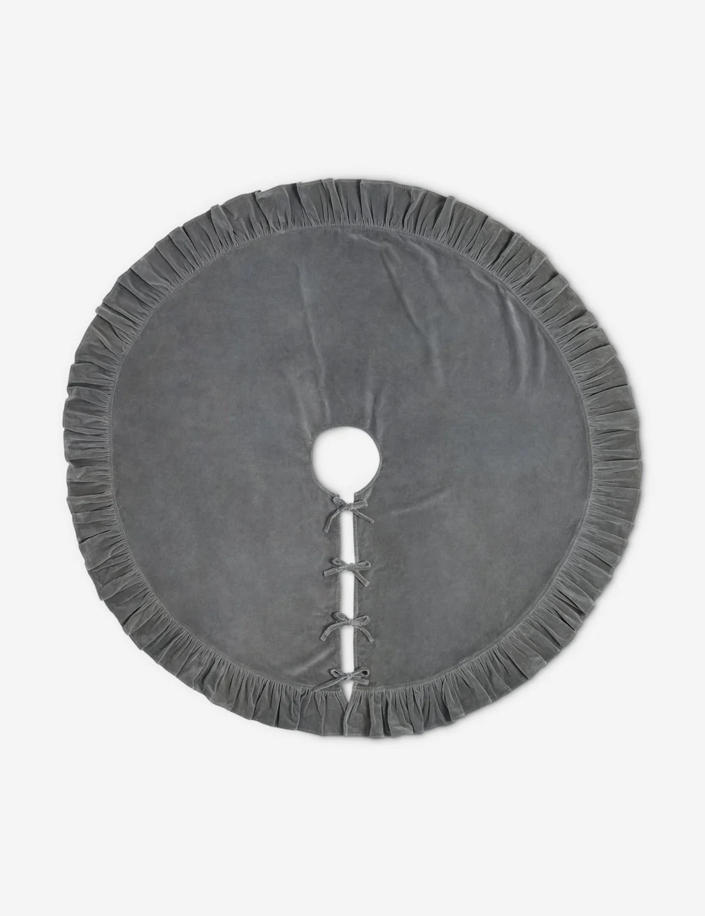 Mauree Velvet Tree Skirt | Lulu and Georgia 