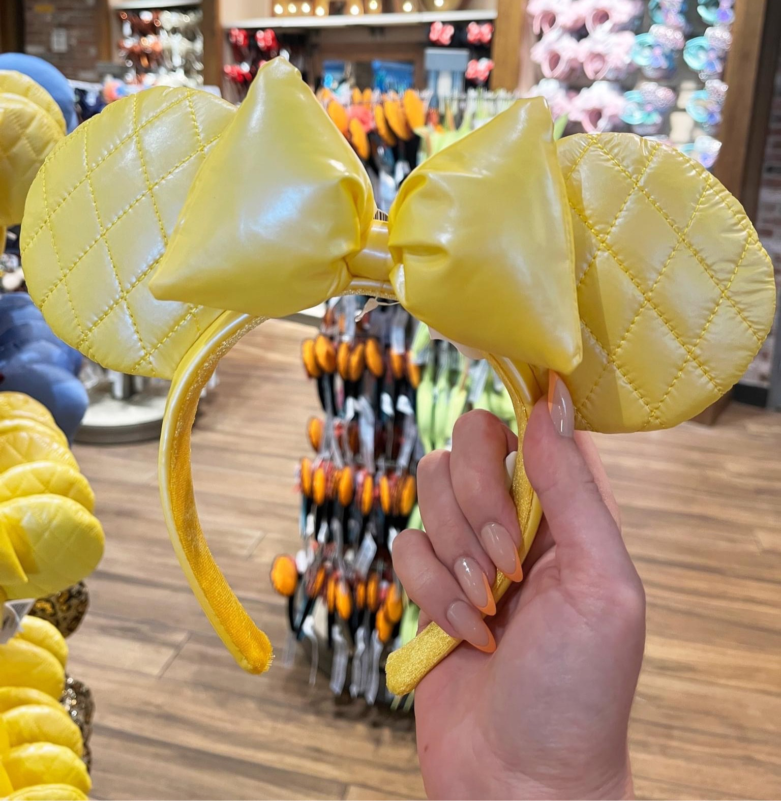 New Disney ears! Quilted yellow ears perfect for spring! Minnie Mouse Yellow Quilted Ear Headband for Adults


#LTKSeasonal #LTKFind #LTKfamily